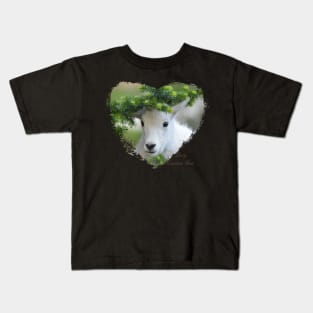 Baby Mountain Goat Kids T-Shirt